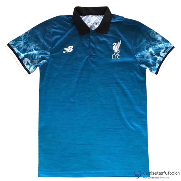 Polo Liverpool 2017-18 Azul